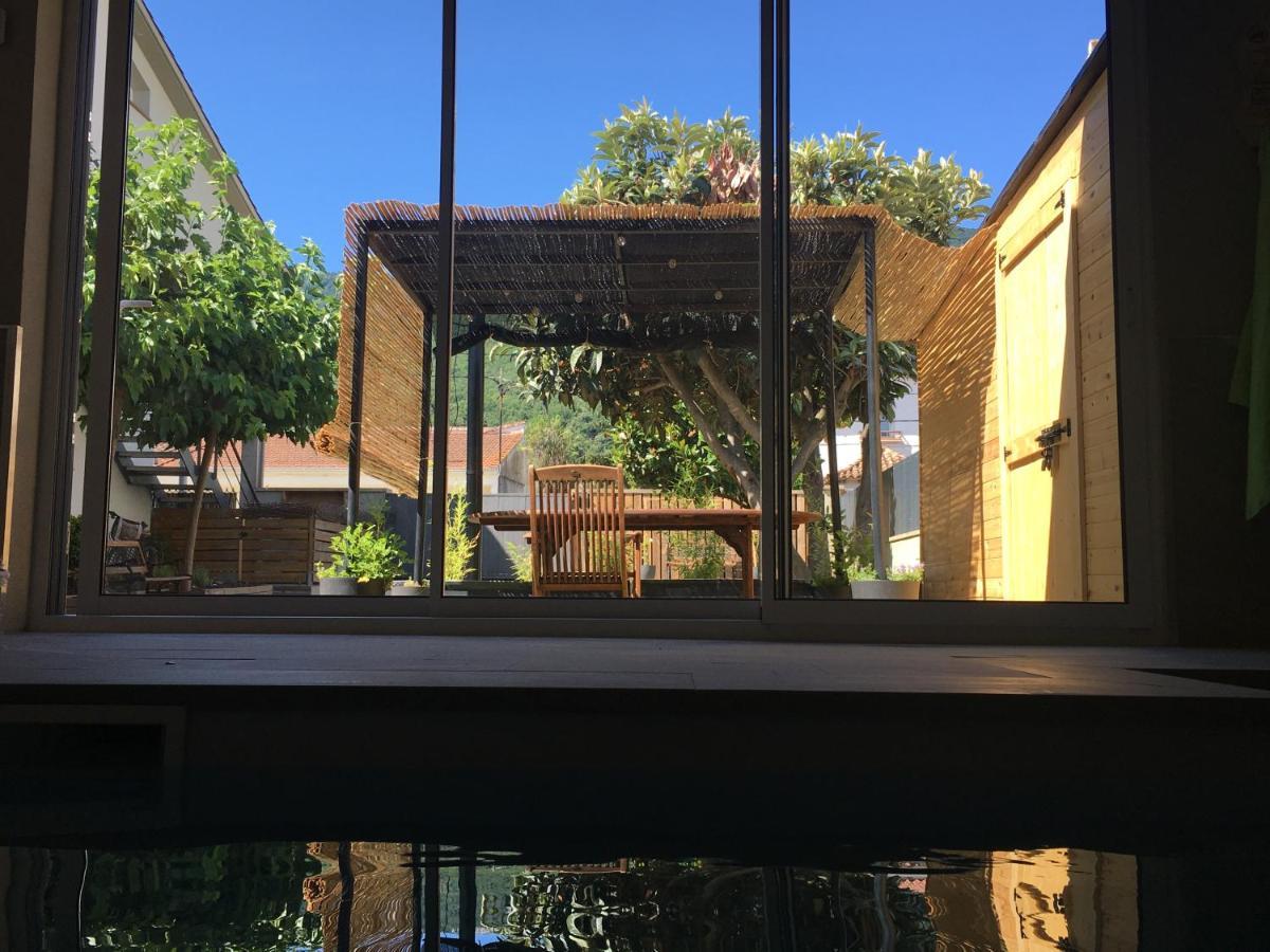 Can Musiquem Amb Piscina Les Planes d'Hostoles Luaran gambar