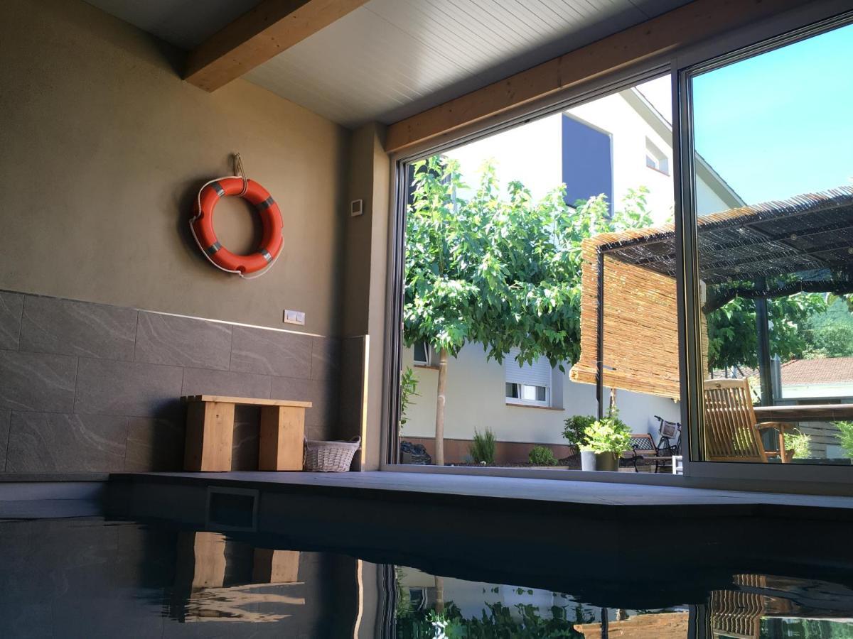 Can Musiquem Amb Piscina Les Planes d'Hostoles Luaran gambar