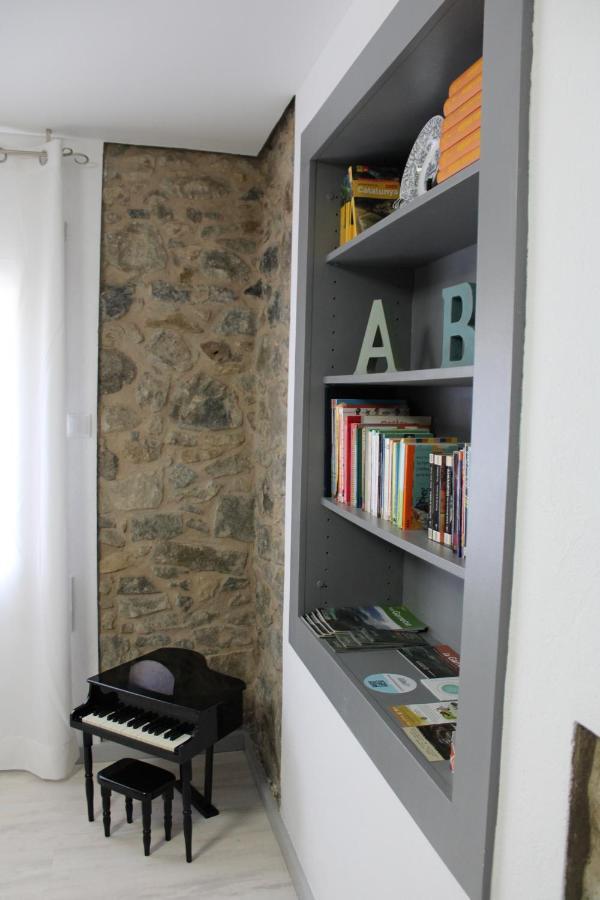 Can Musiquem Amb Piscina Les Planes d'Hostoles Luaran gambar
